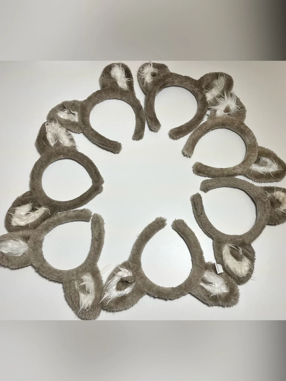 Great Wolf Lodge Plush Ear Headband - Taupe
